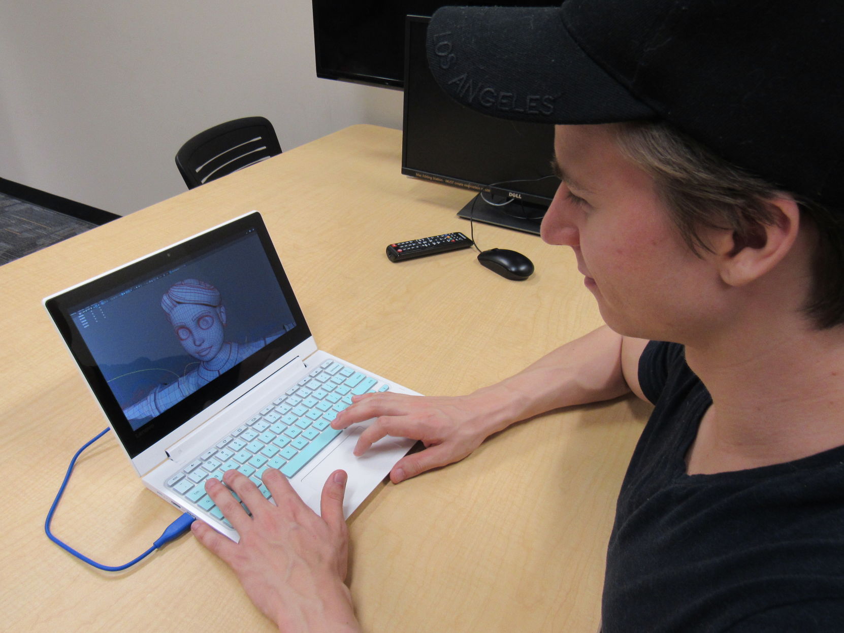 Austin Royall expresses his passions about character animation in the emerging media major CJ
